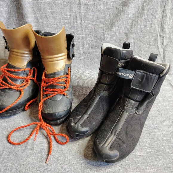 Scarpa Alpha Mountaineering Boots Removable Liner Ice Climbing Waterproof Italy - Picture 10 of 15